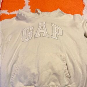GAP Off-White Hoodie with Logo
